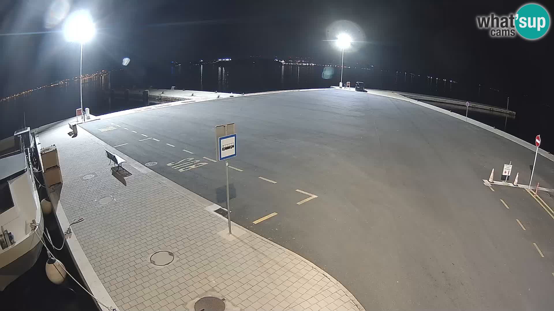 Tkon Live cam – traghetto – Dalmazia – Croazia