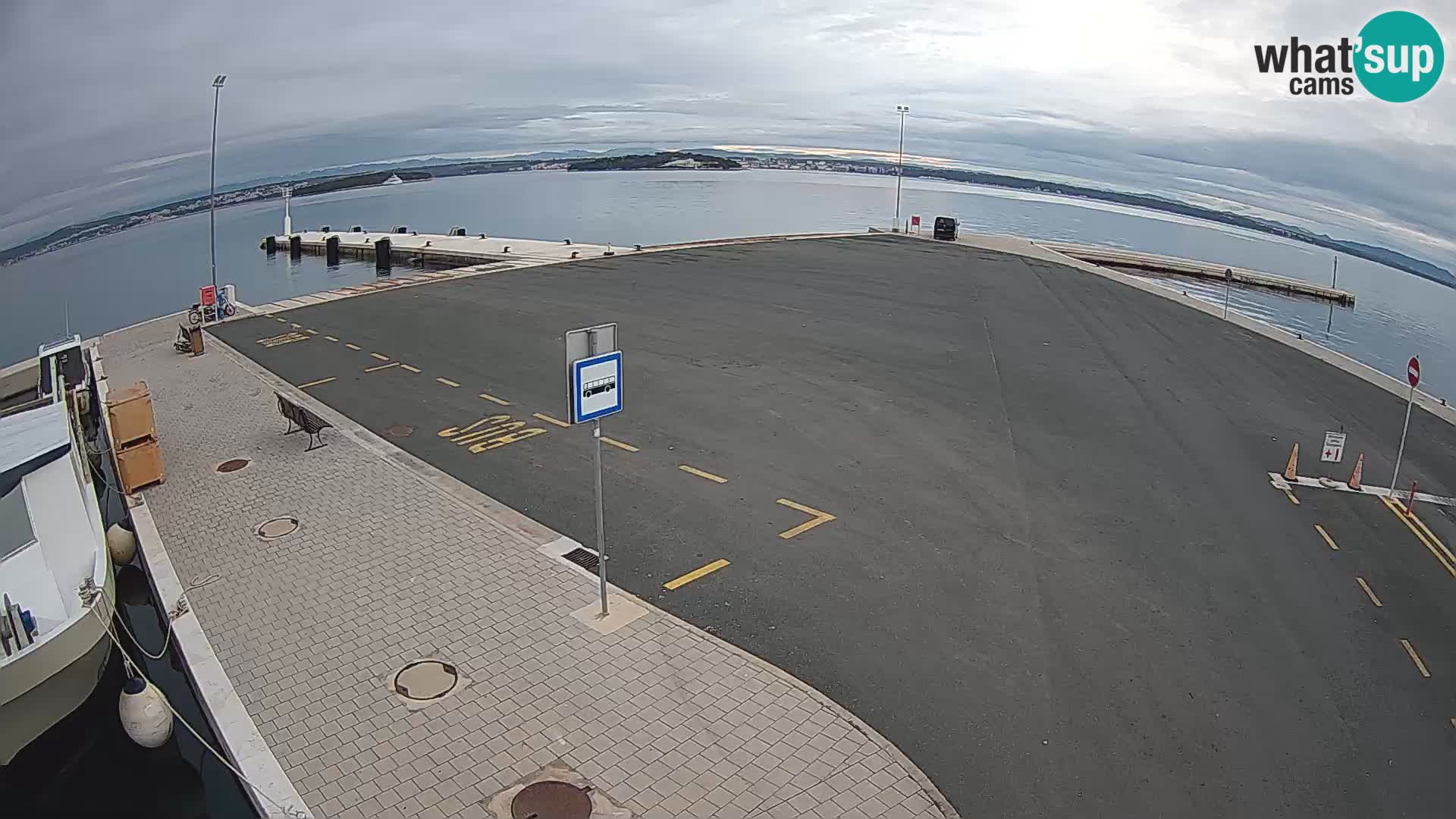 Tkon Live cam – traghetto – Dalmazia – Croazia