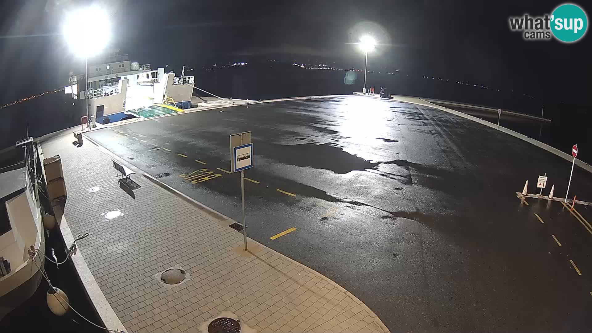 Tkon Live cam – ferry – Dalmatie – Croatie