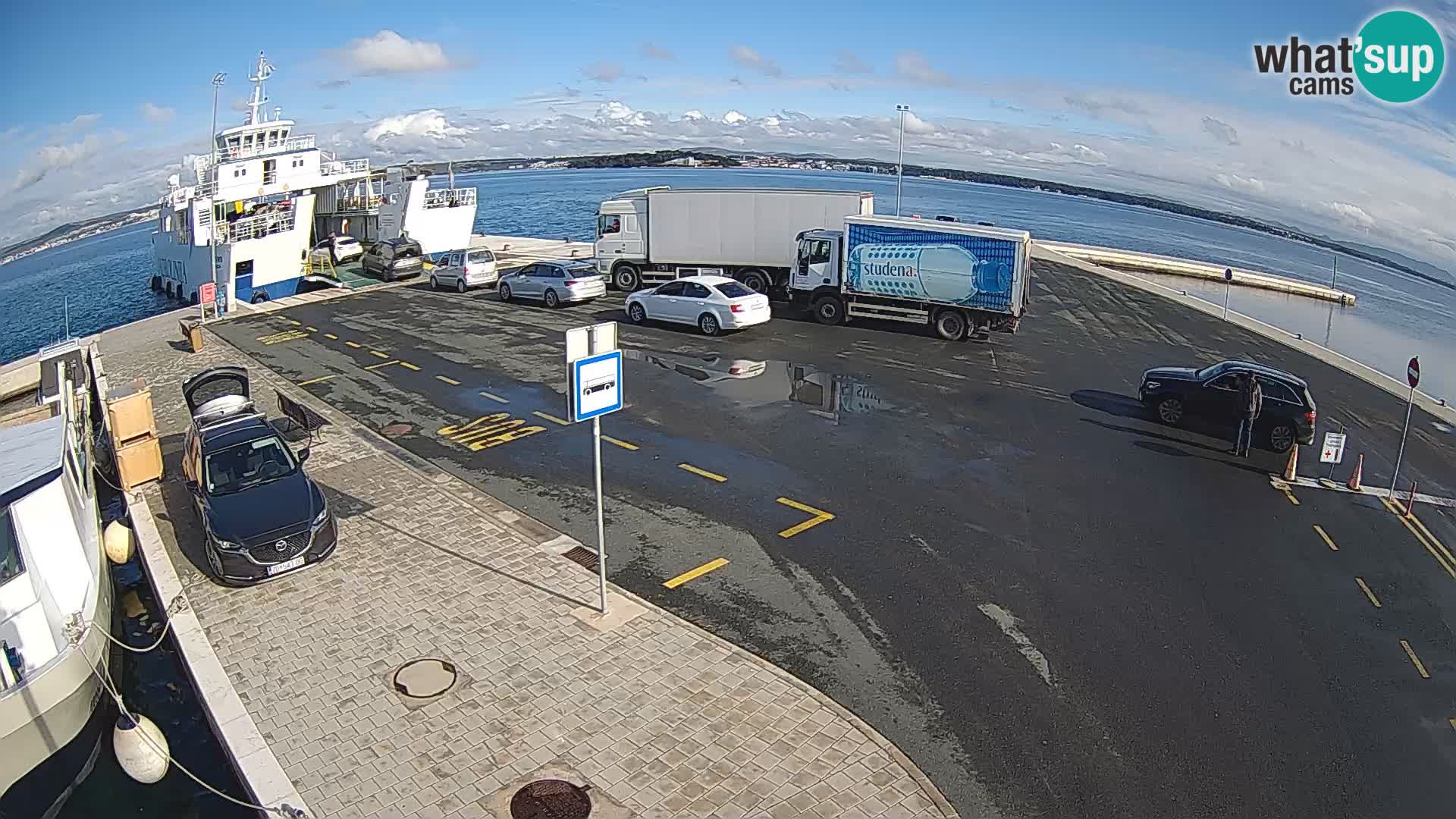 Tkon Live cam – Fähre – Dalmatien – Kroatien