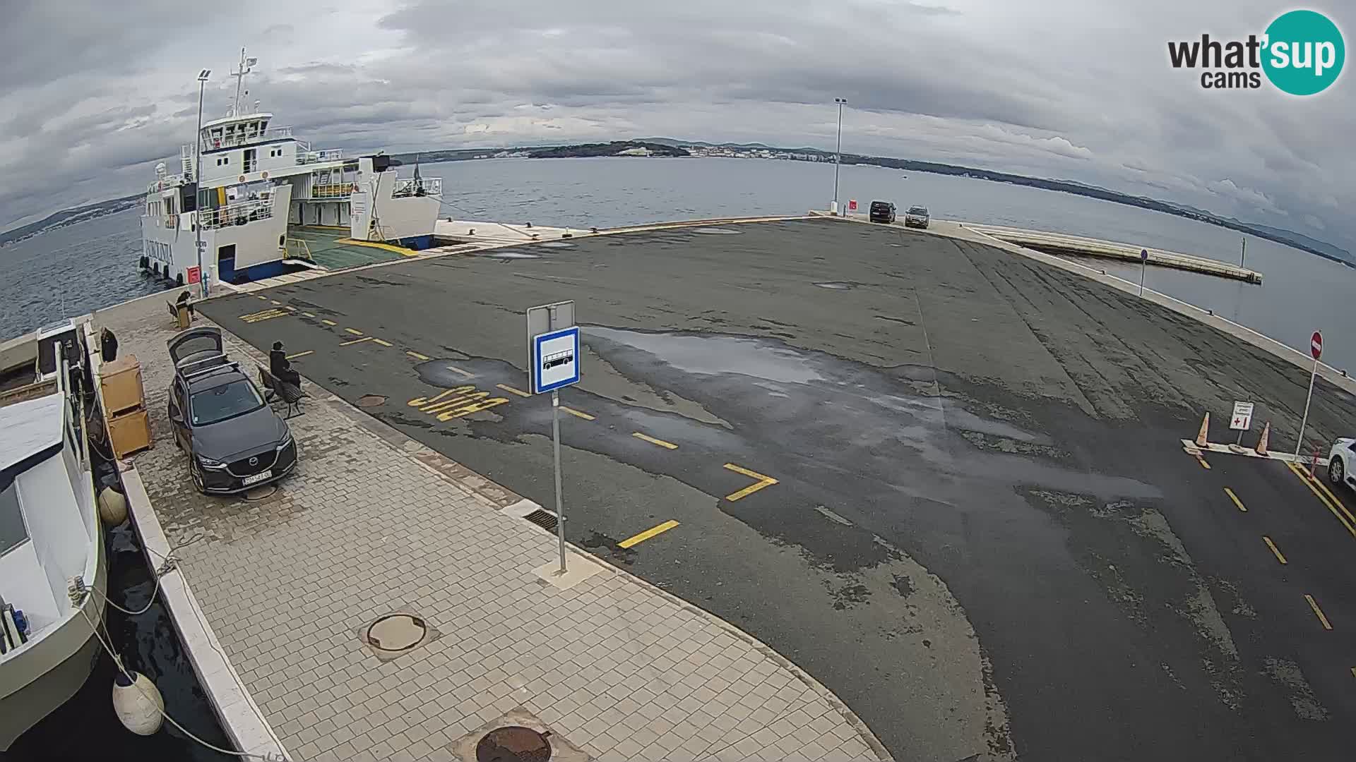 Tkon Live cam – ferry – Dalmatia – Croatia