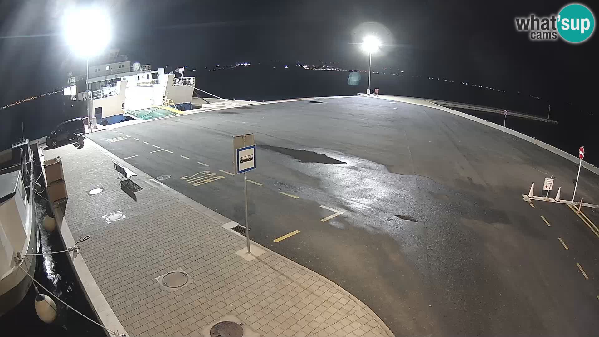 Tkon Live cam – ferry – Dalmatia – Croatia
