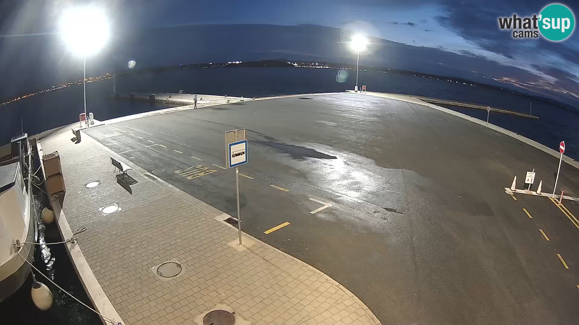 Tkon Live cam – ferry – Dalmatia – Croatia