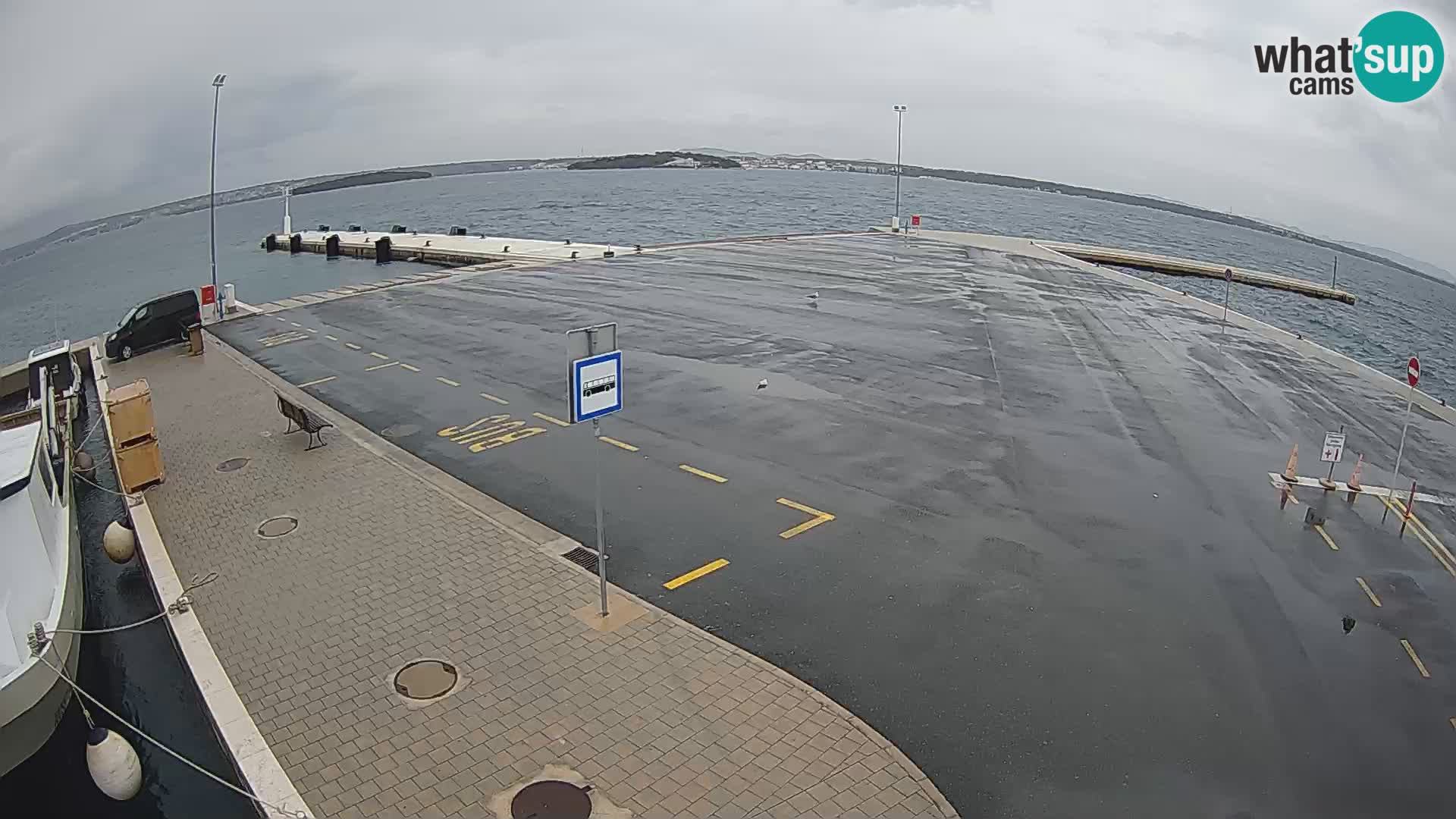 Tkon Live cam – traghetto – Dalmazia – Croazia