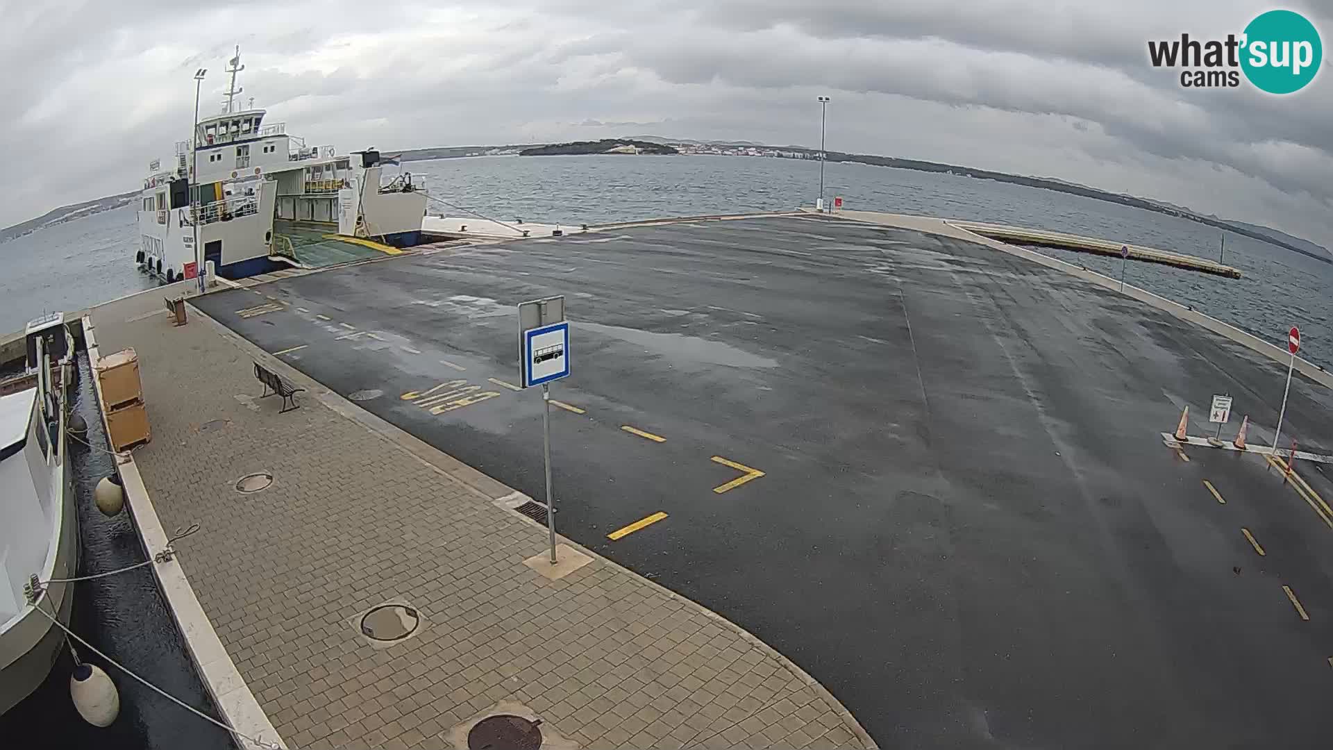 Tkon Live cam – traghetto – Dalmazia – Croazia