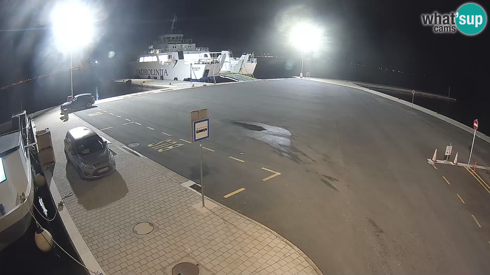 Tkon Live cam – traghetto – Dalmazia – Croazia