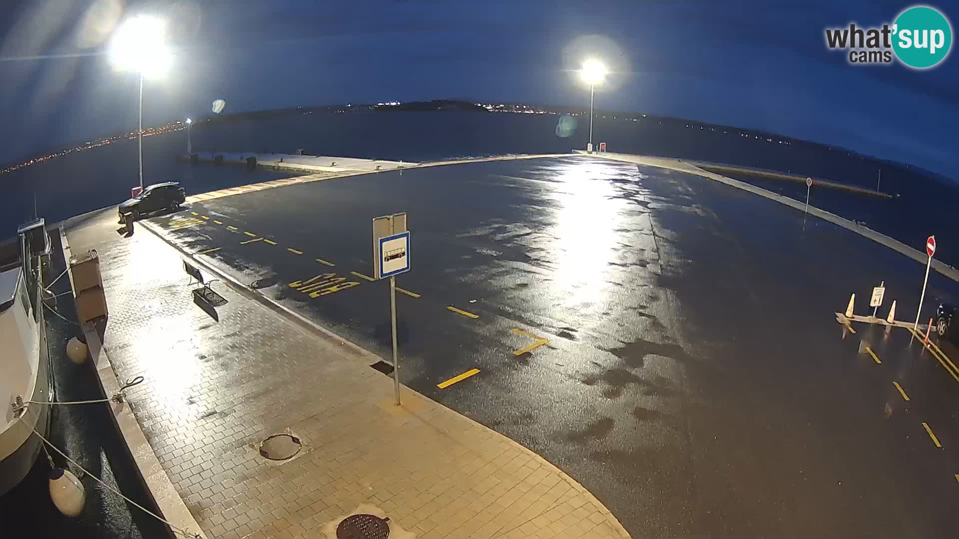 Tkon Live cam – ferry – Dalmatia – Croatia