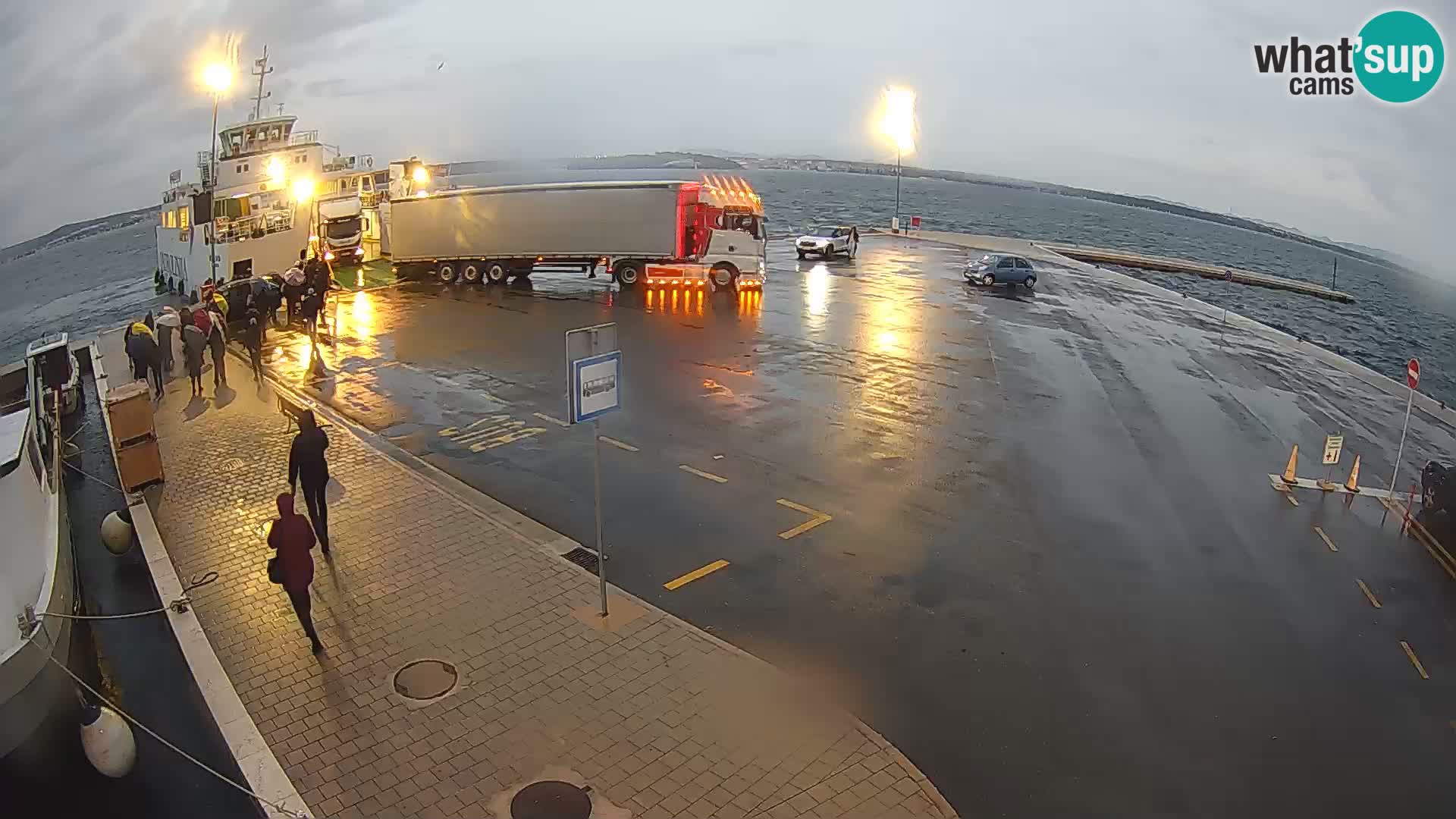 Tkon Live cam – Fähre – Dalmatien – Kroatien