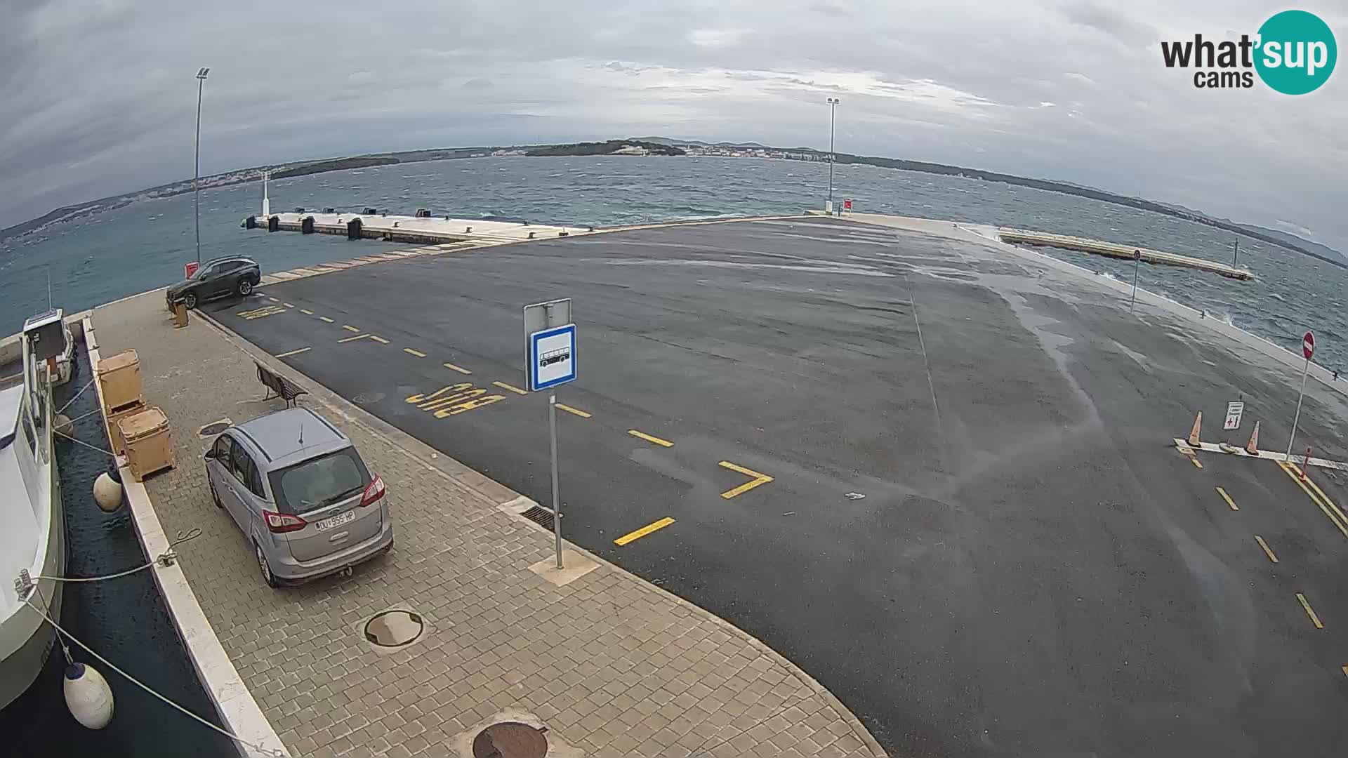 Tkon Live cam – ferry – Dalmatia – Croatia