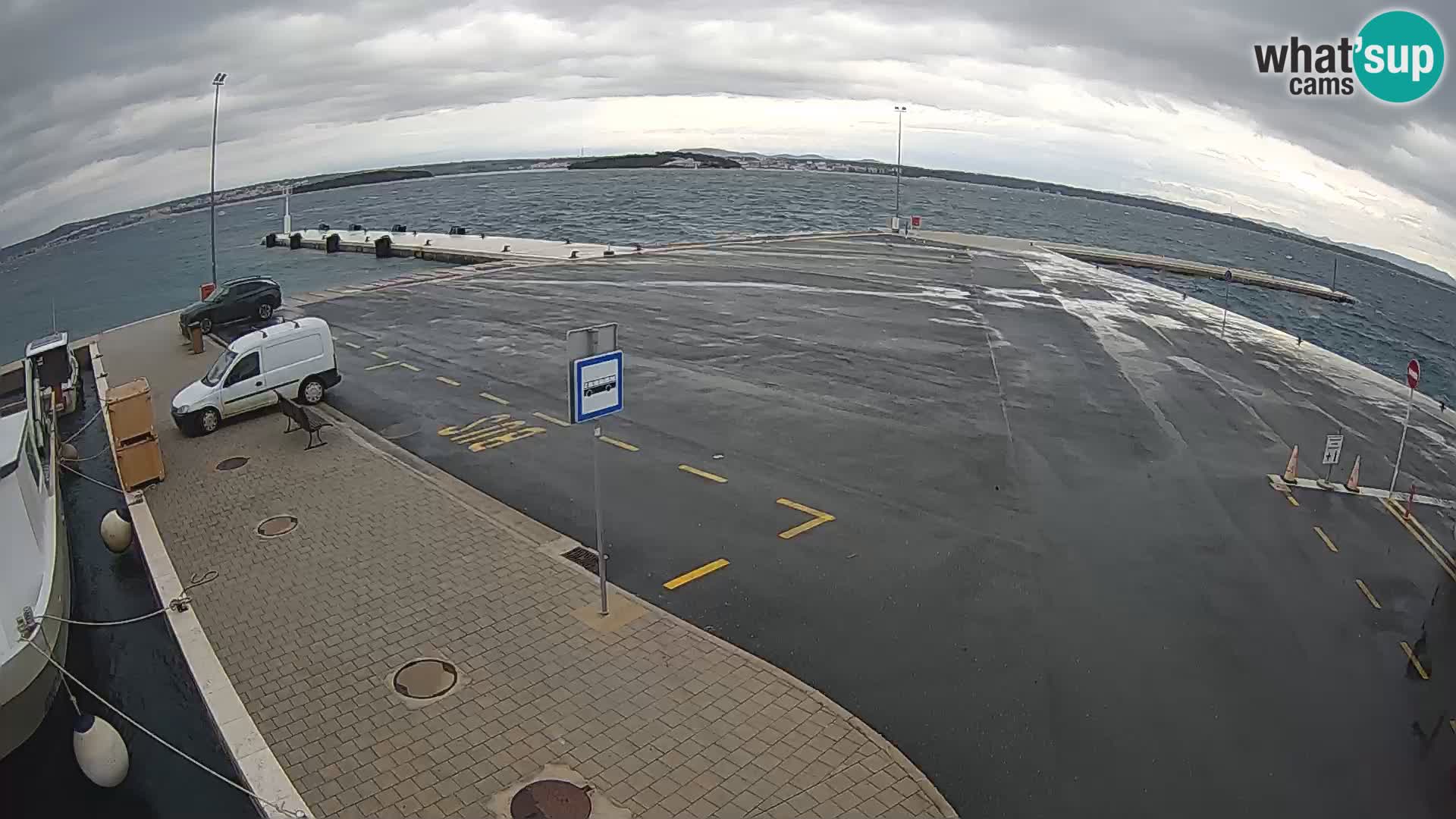 Tkon Live cam – ferry – Dalmatia – Croatia