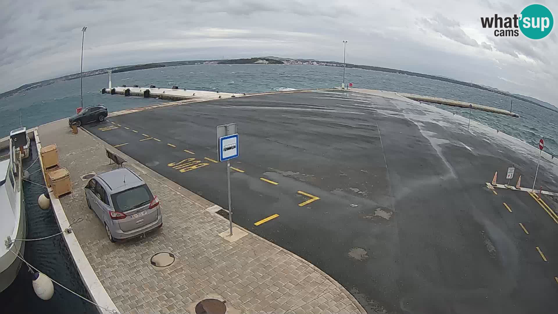 Tkon Live cam – ferry – Dalmatia – Croatia