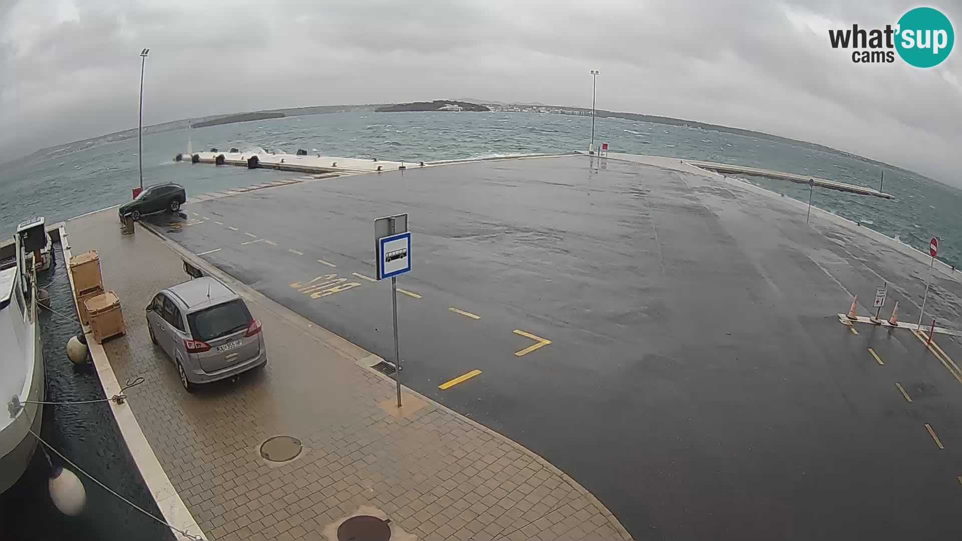 Tkon Live cam – ferry – Dalmatia – Croatia