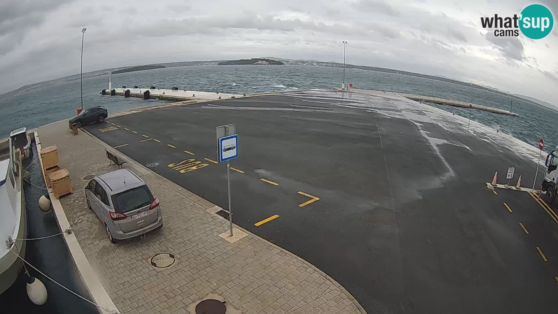 Tkon Live cam – Fähre – Dalmatien – Kroatien