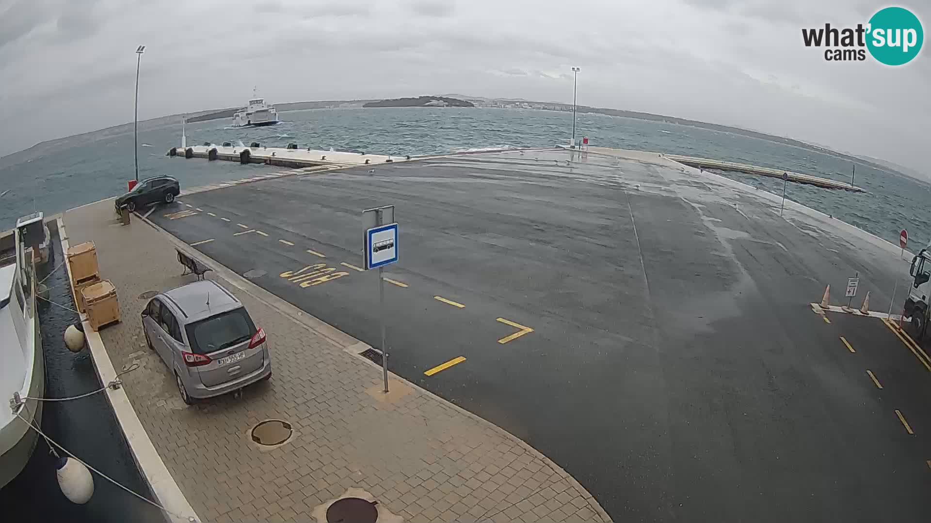 Tkon Live cam – ferry – Dalmatia – Croatia