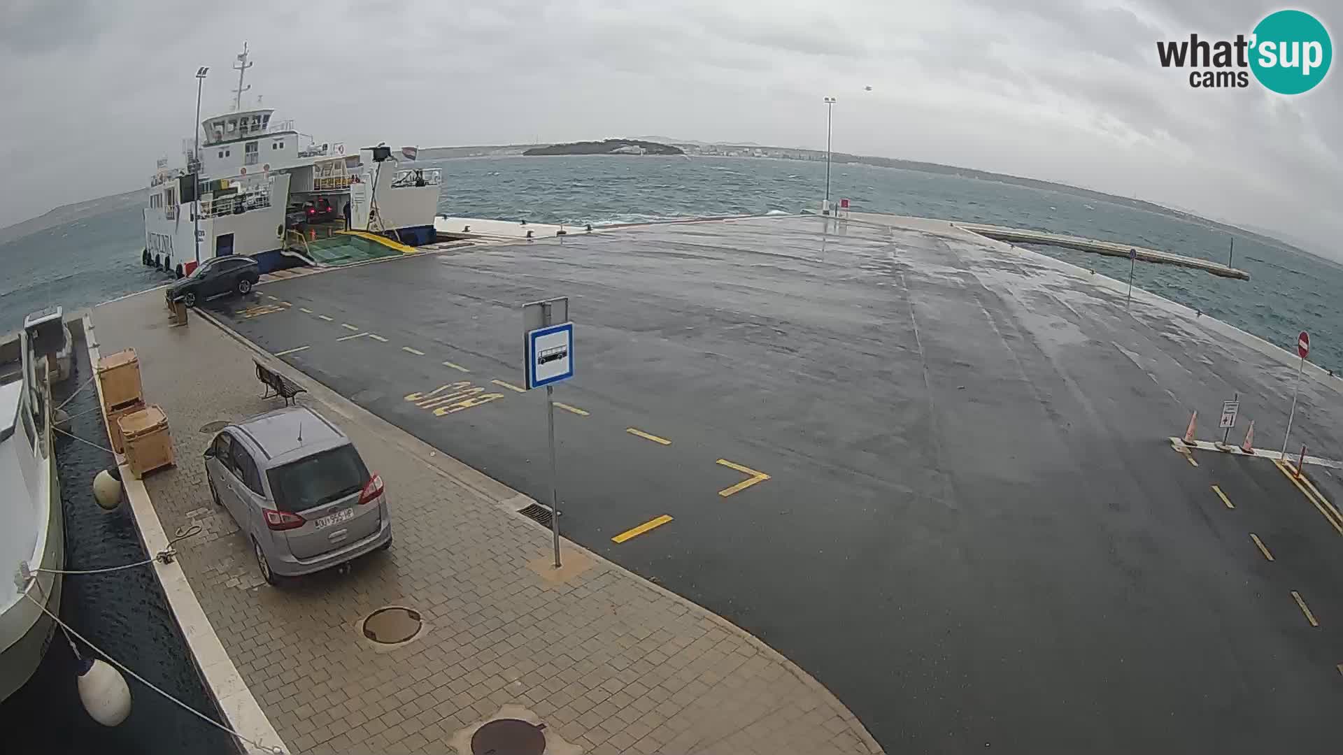 Tkon Live cam – ferry – Dalmatia – Croatia