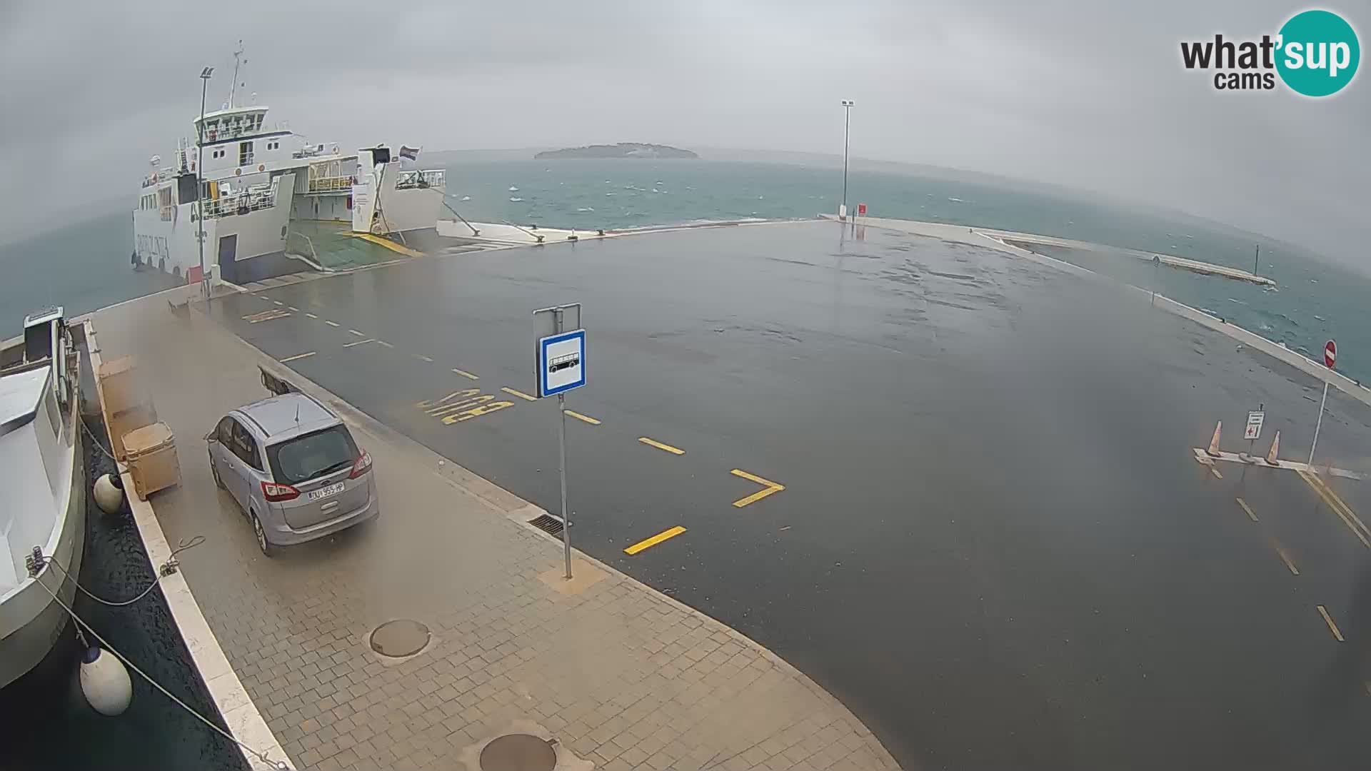 Tkon camera en vivo – Transportar – Dalmacia – Croacia