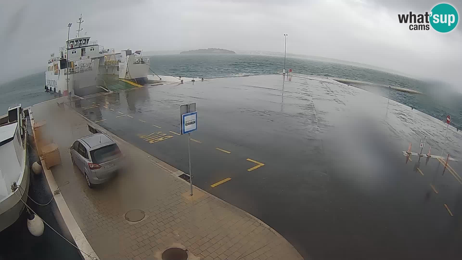 Tkon Live cam – ferry – Dalmatia – Croatia