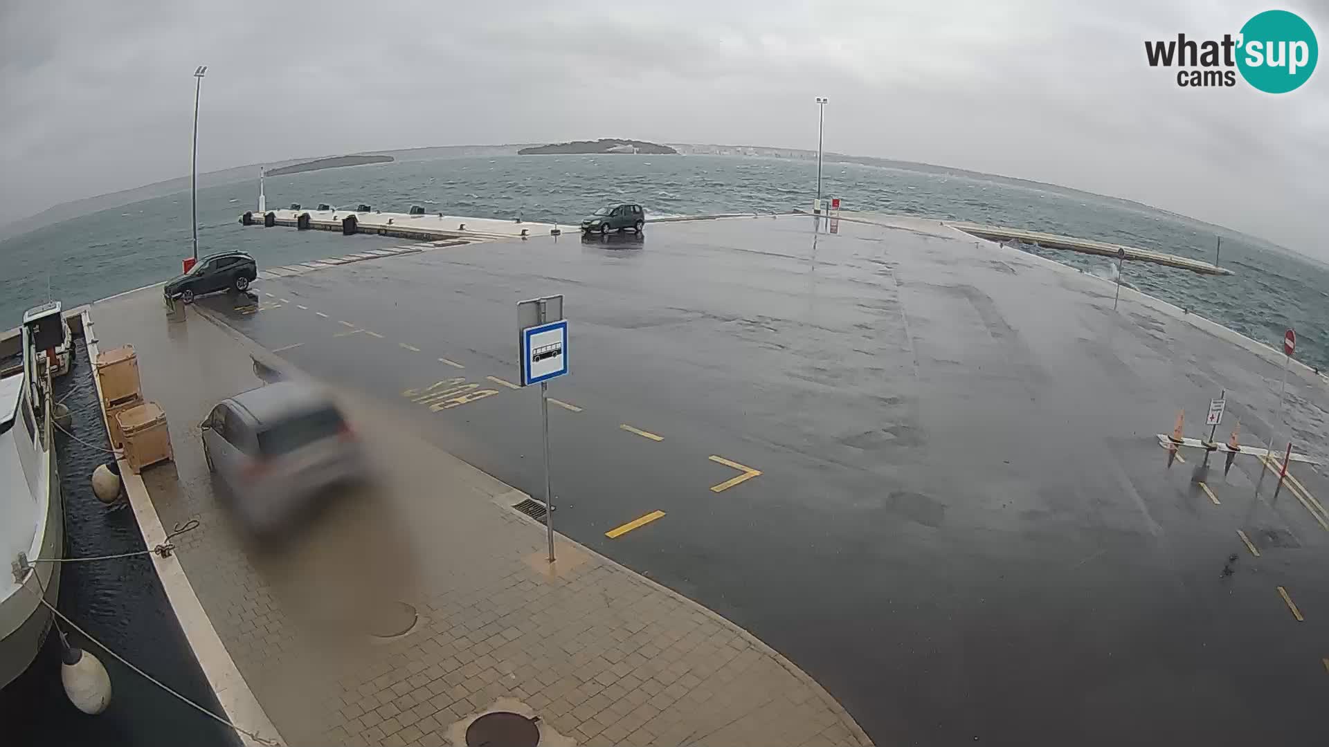 Tkon camera en vivo – Transportar – Dalmacia – Croacia