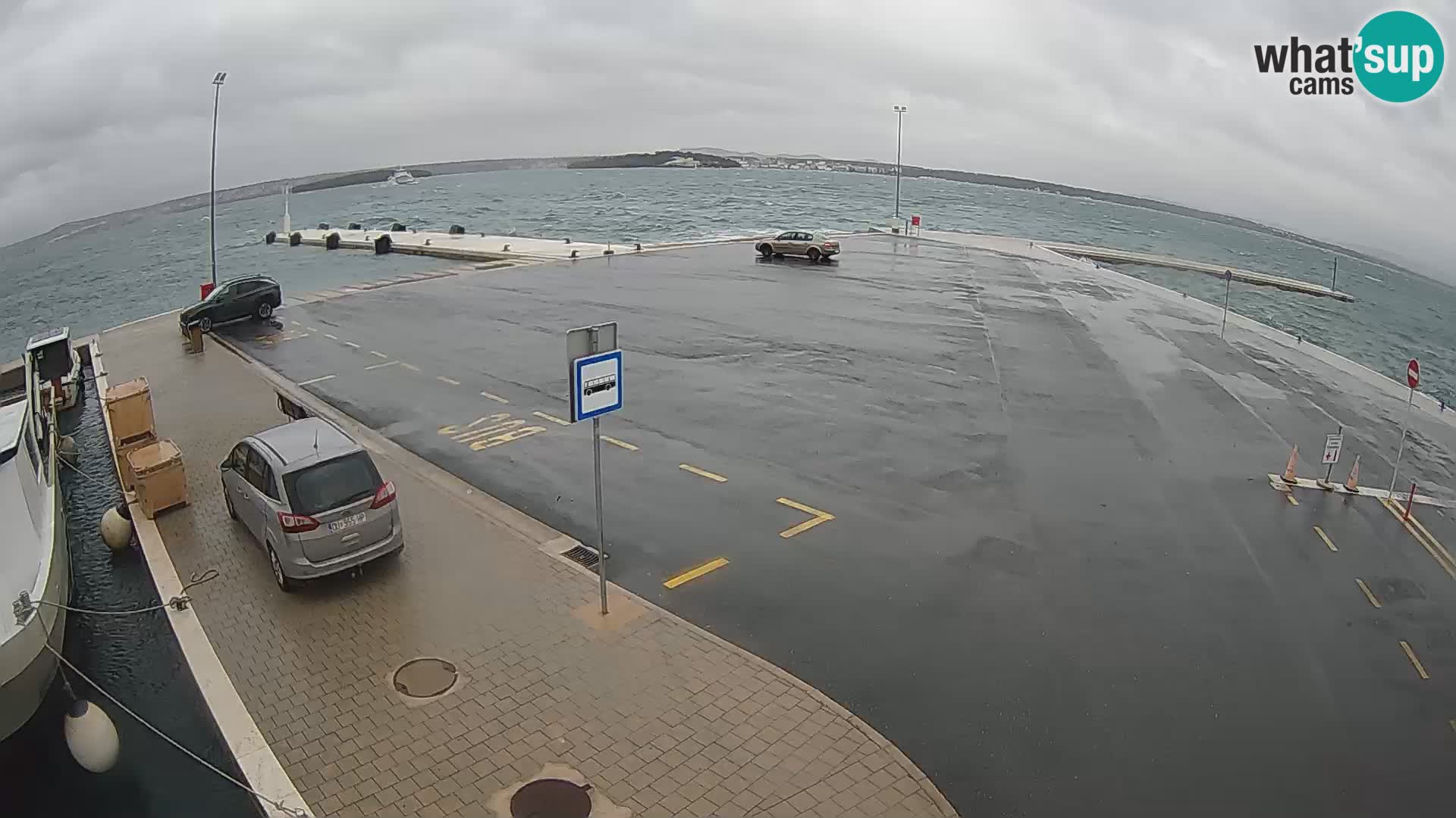 Tkon Live cam – ferry – Dalmatia – Croatia