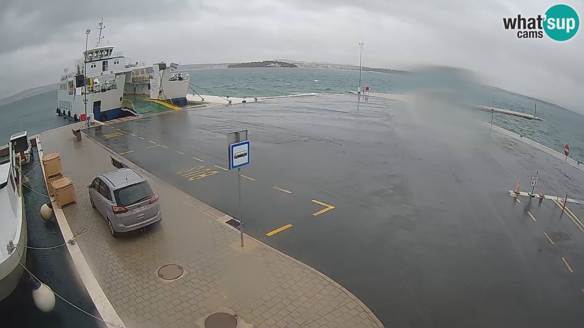 Tkon camera en vivo – Transportar – Dalmacia – Croacia