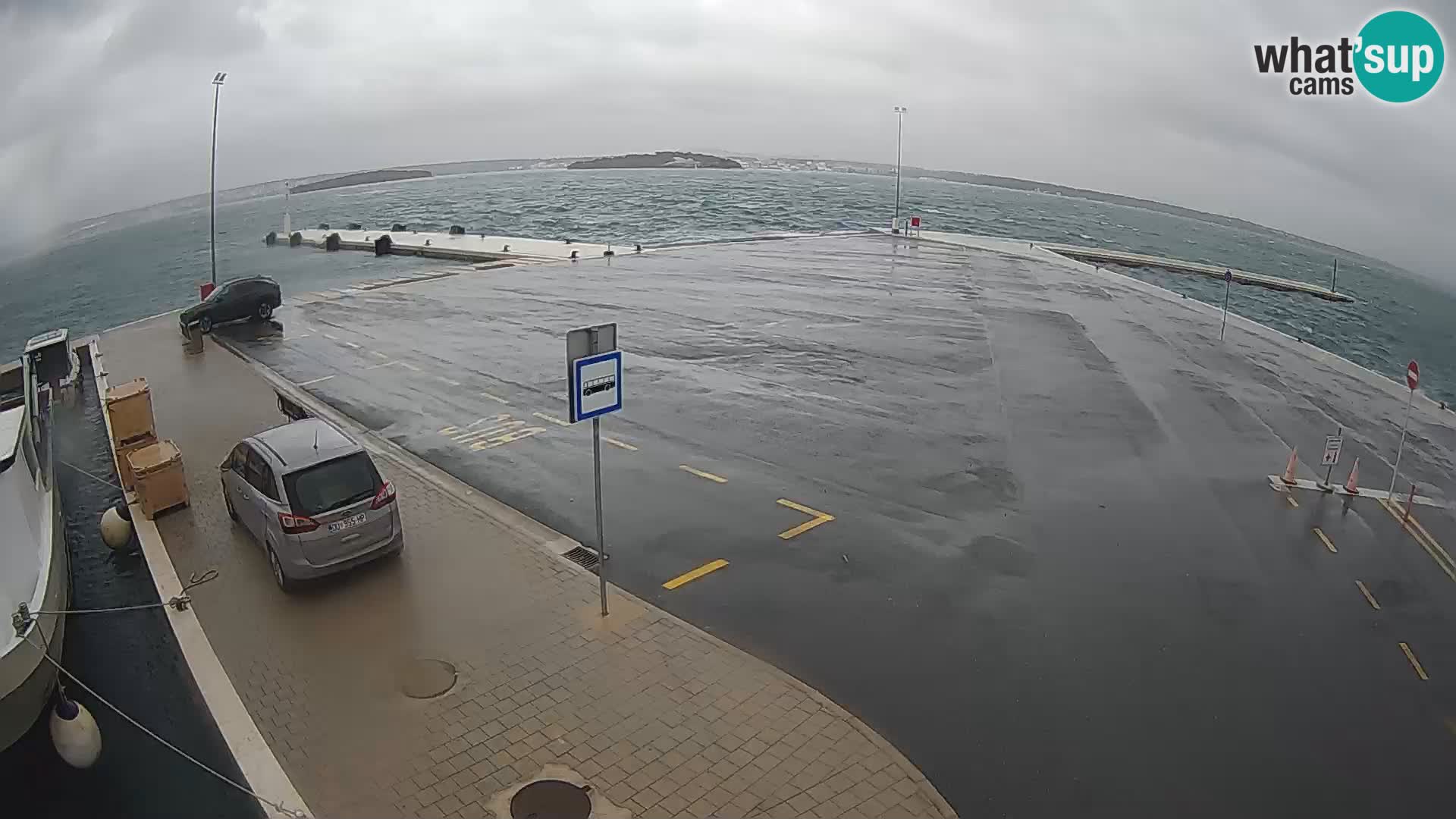 Tkon camera en vivo – Transportar – Dalmacia – Croacia