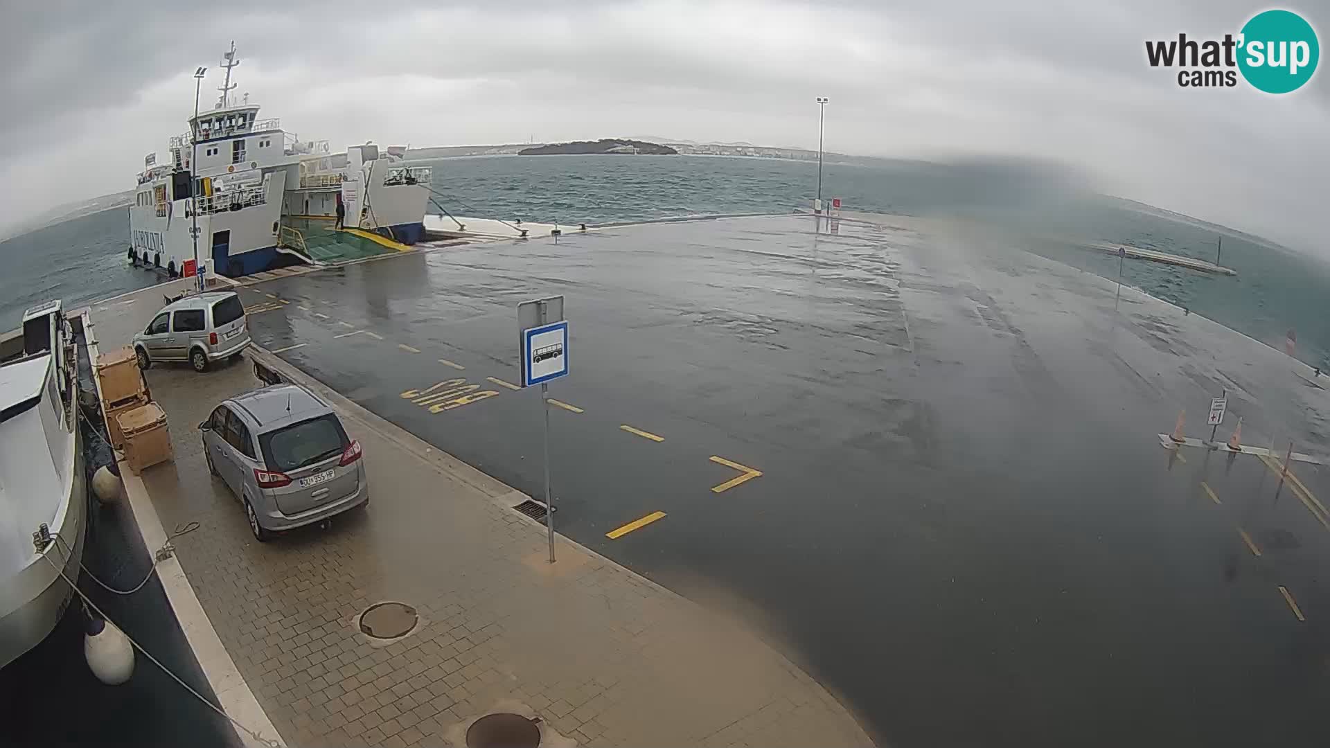 Tkon Live cam – traghetto – Dalmazia – Croazia