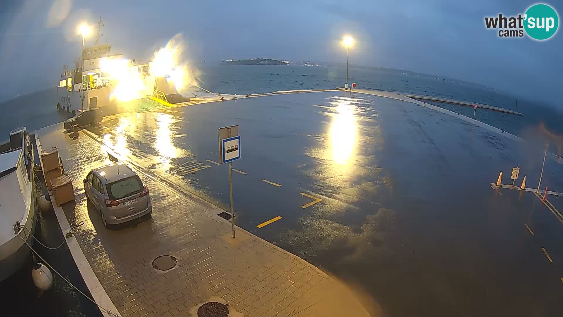 Tkon Live cam – ferry – Dalmatia – Croatia