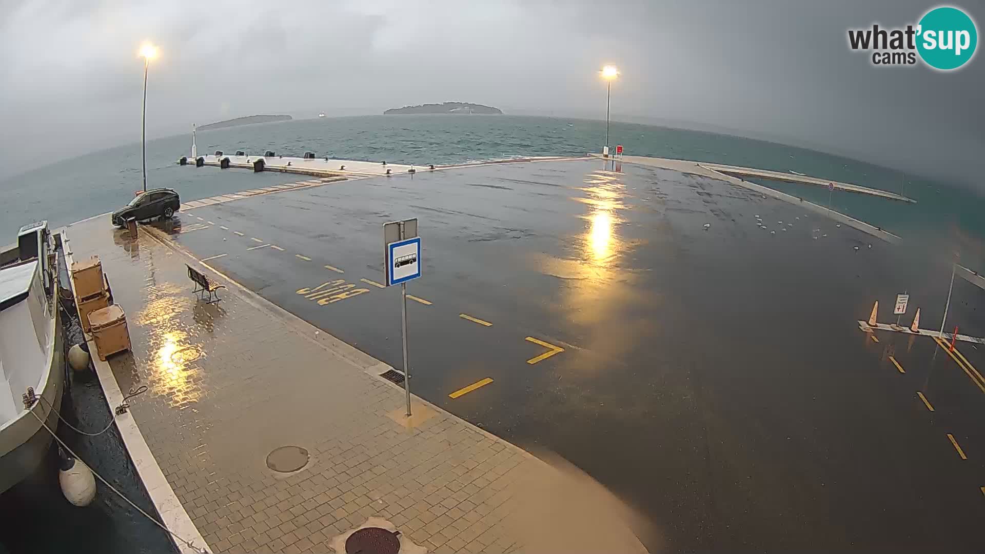 Tkon camera en vivo – Transportar – Dalmacia – Croacia