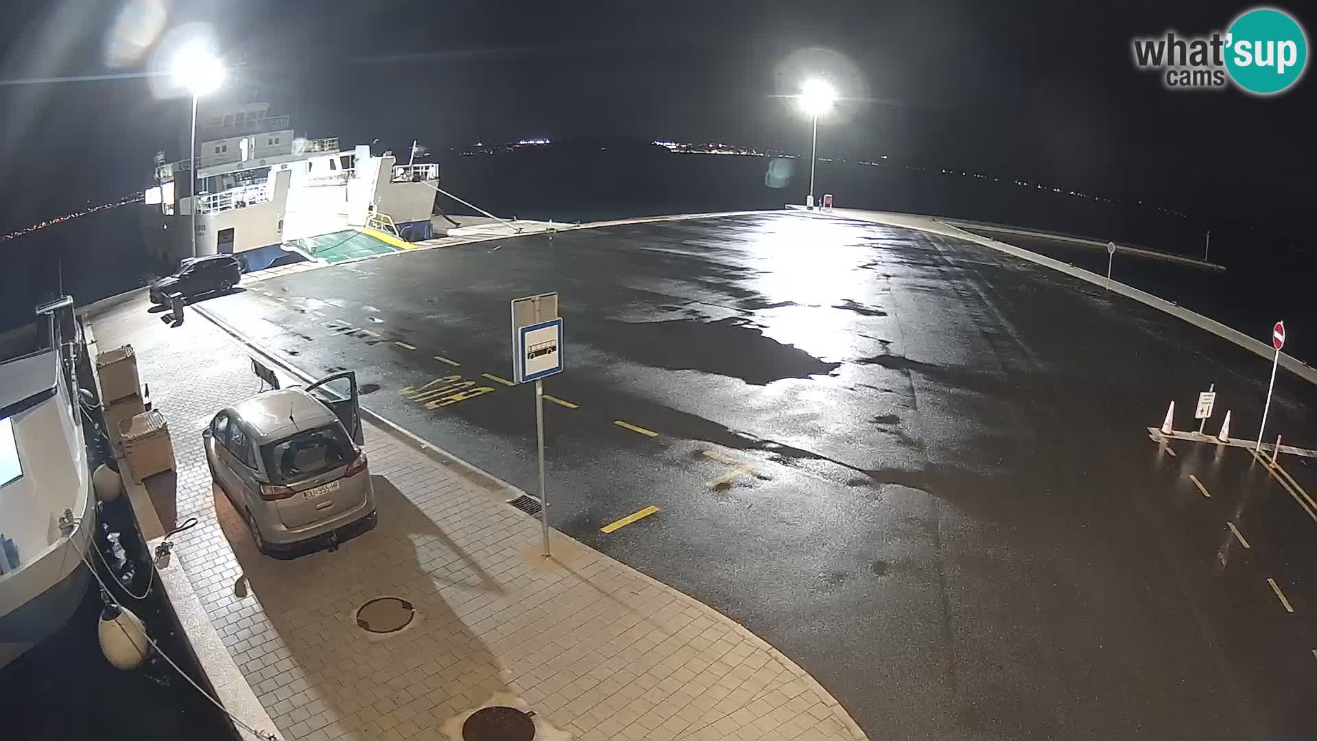 Tkon Live cam – ferry – Dalmatia – Croatia