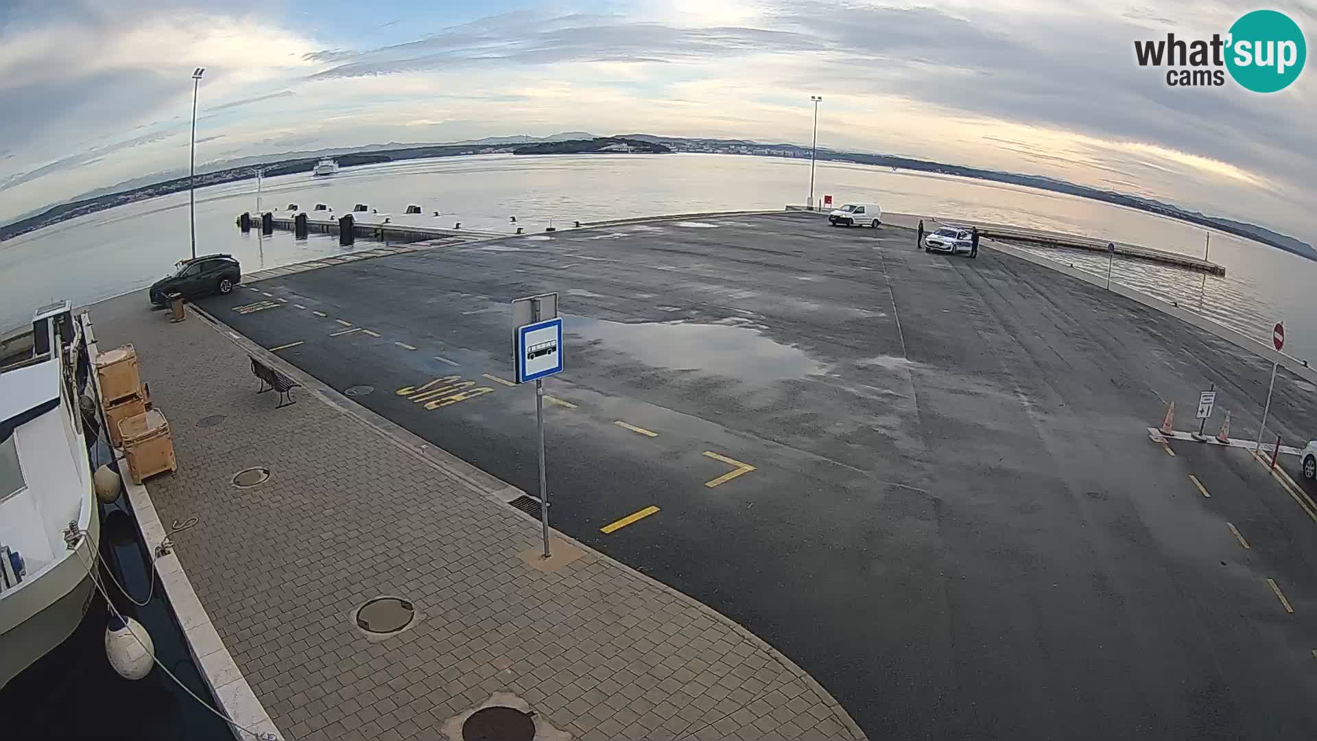 Tkon Live cam – ferry – Dalmatia – Croatia