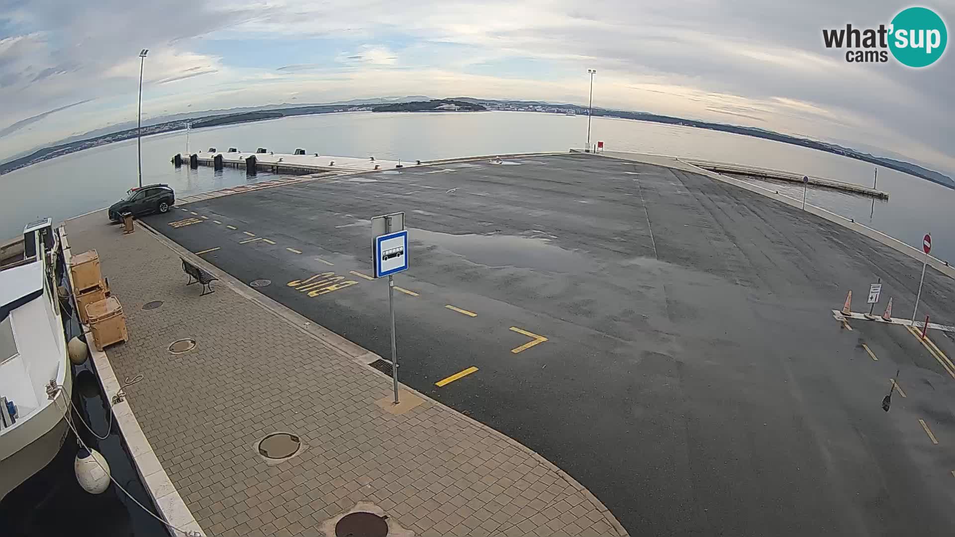 Tkon Live cam – ferry – Dalmatia – Croatia