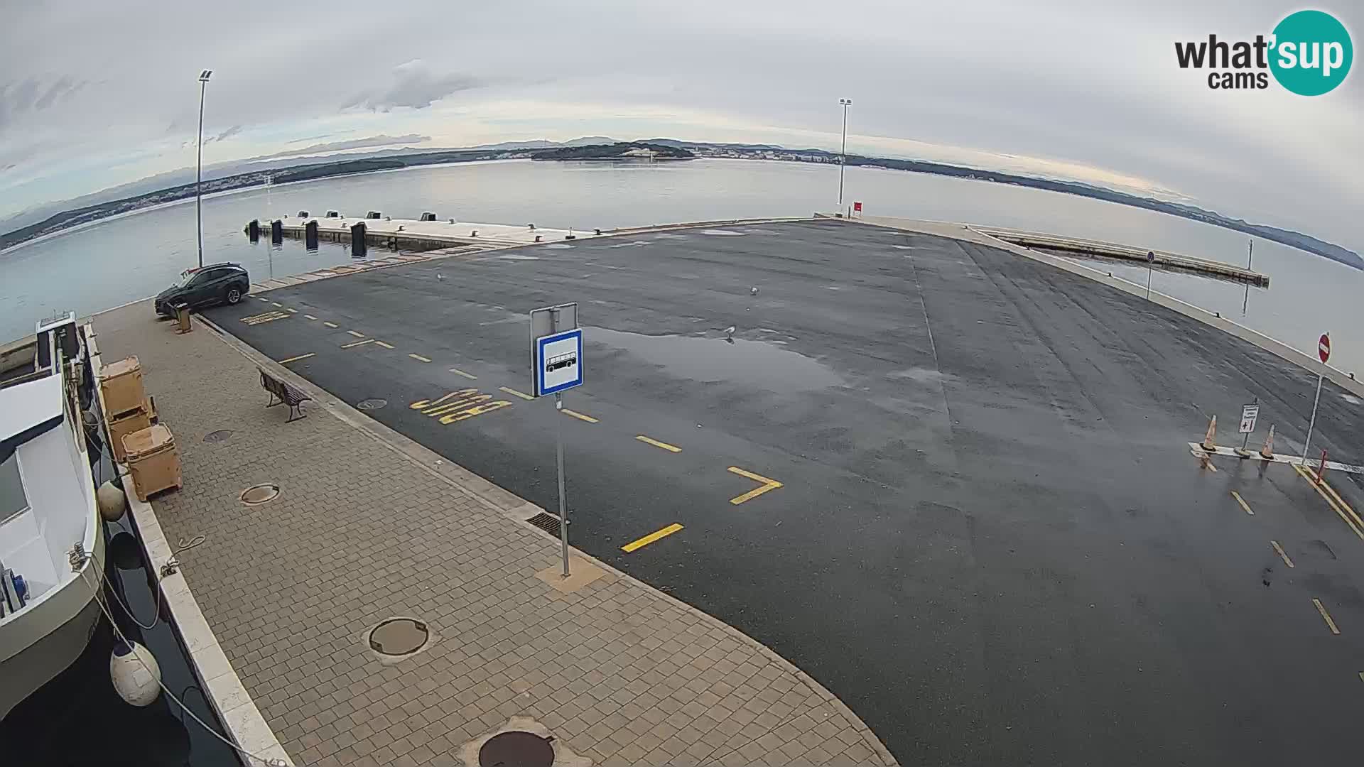 Tkon Live cam – ferry – Dalmatia – Croatia