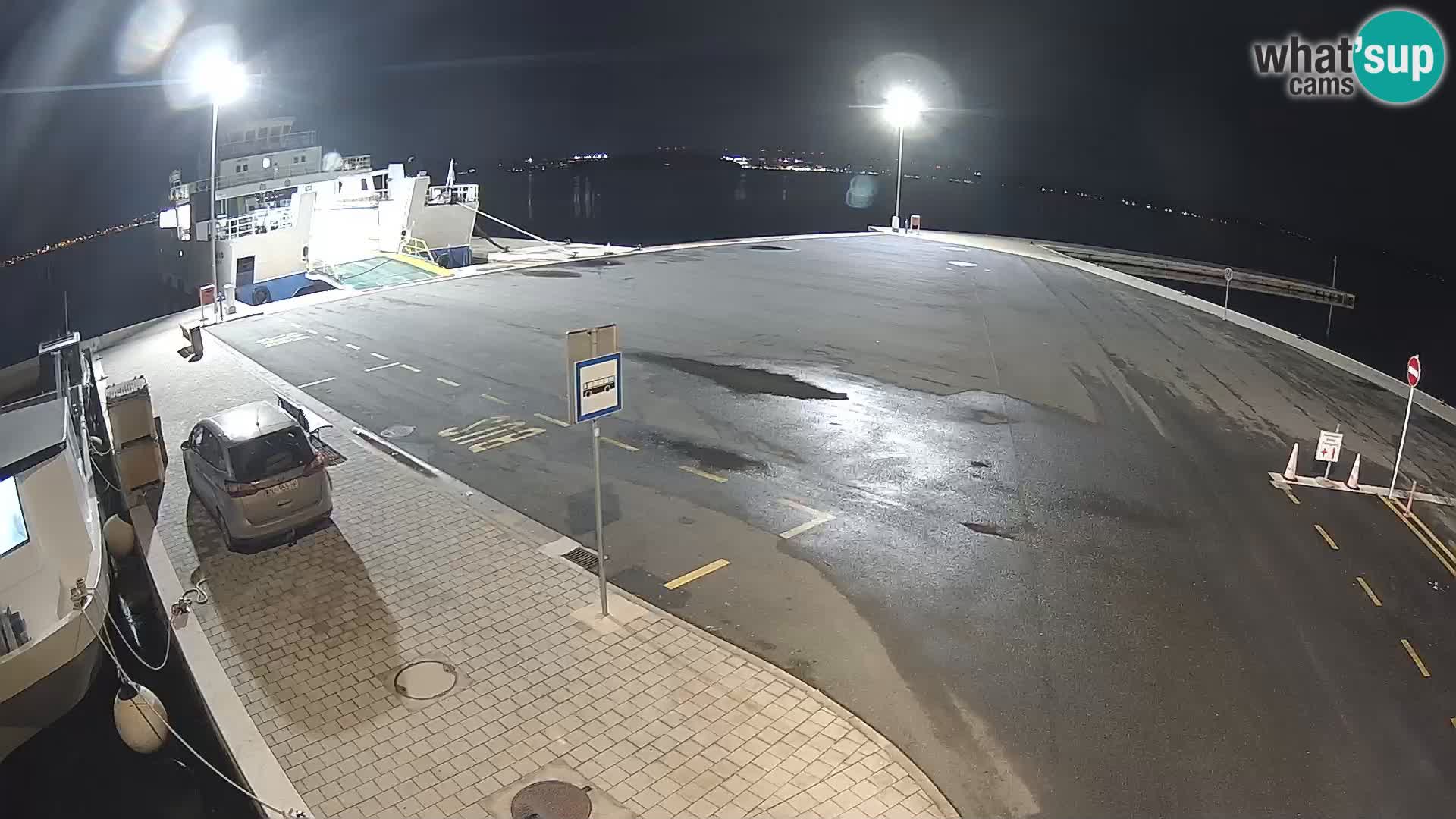 Tkon Live cam – ferry – Dalmatia – Croatia