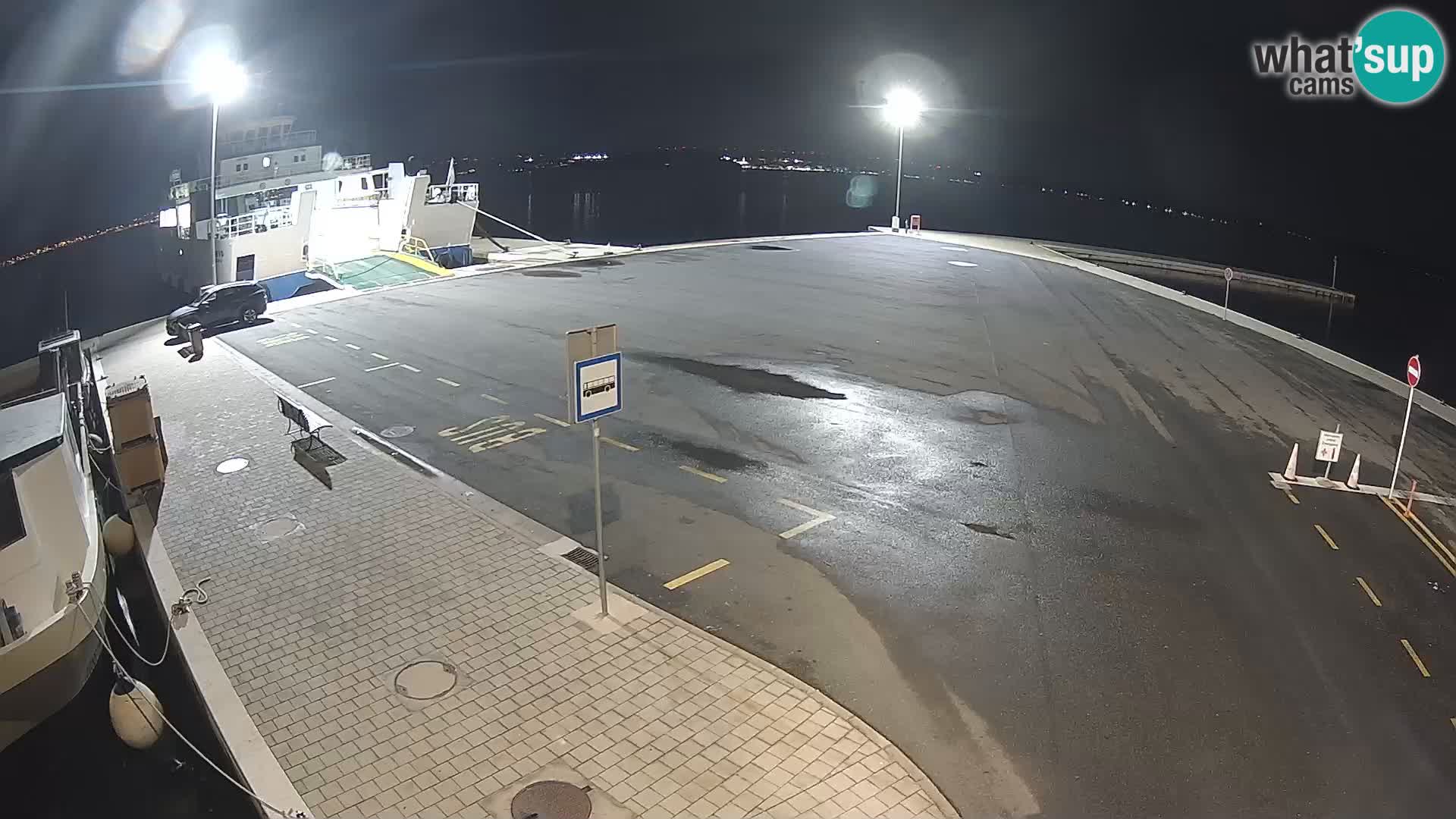 Tkon Live cam – ferry – Dalmatia – Croatia