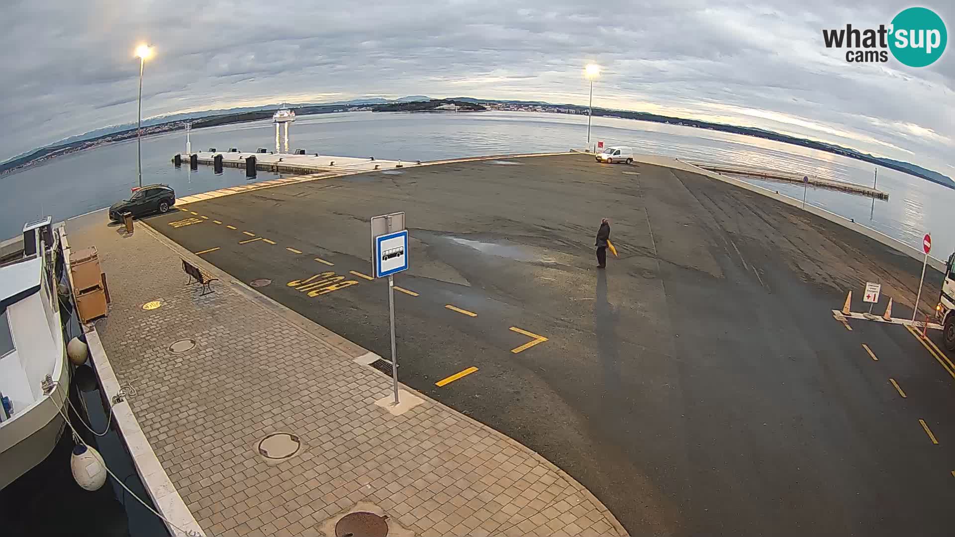 Tkon Live cam – Fähre – Dalmatien – Kroatien