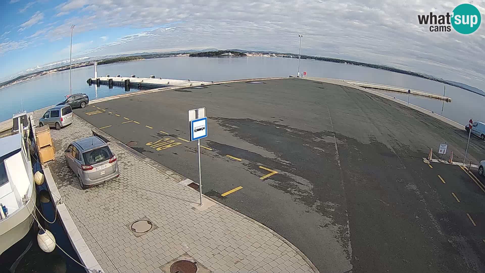 Tkon Live cam – ferry – Dalmatia – Croatia