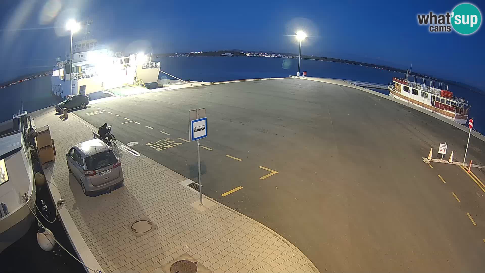 Tkon Live cam – ferry – Dalmatia – Croatia