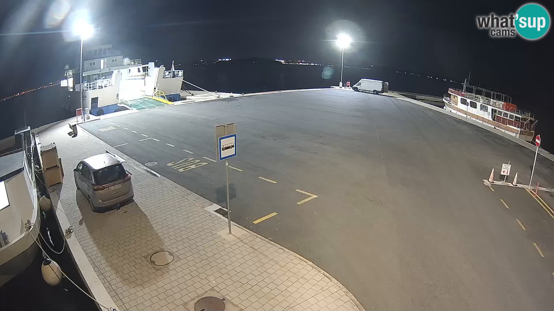Tkon Live cam – ferry – Dalmatia – Croatia