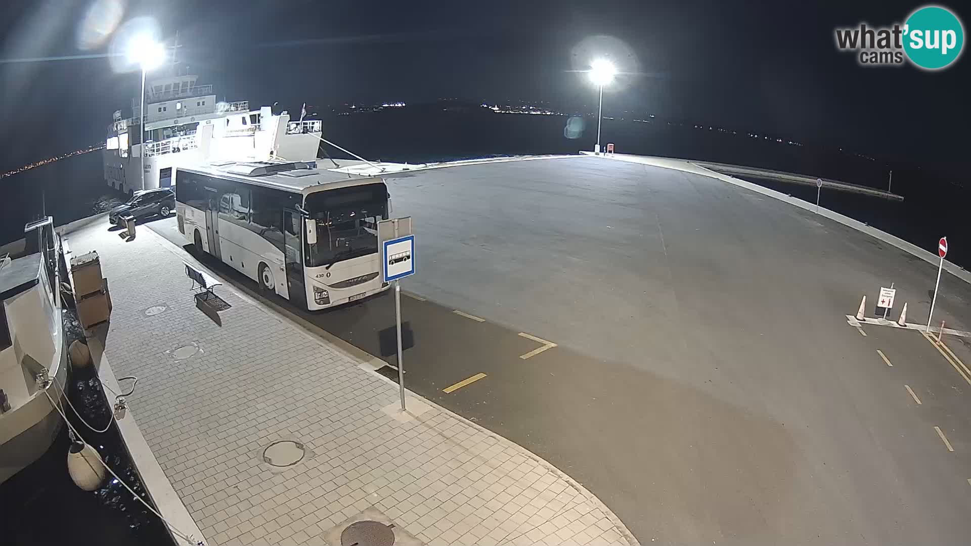 Tkon Live cam – traghetto – Dalmazia – Croazia