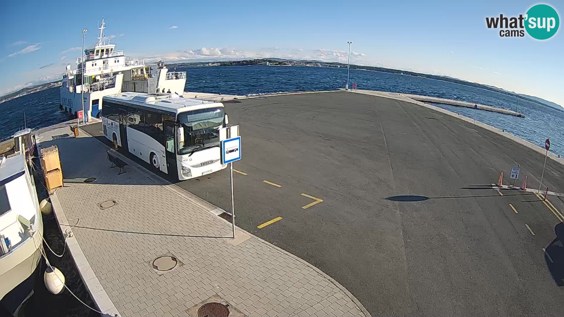 Tkon camera en vivo – Transportar – Dalmacia – Croacia