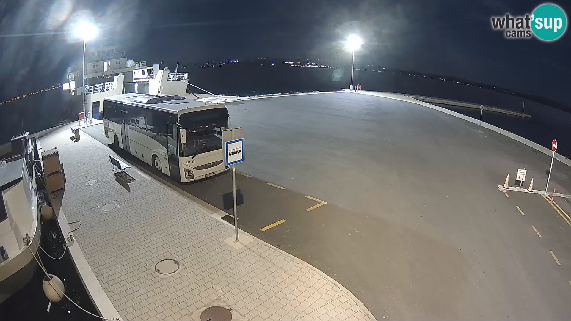 Tkon Live cam – traghetto – Dalmazia – Croazia