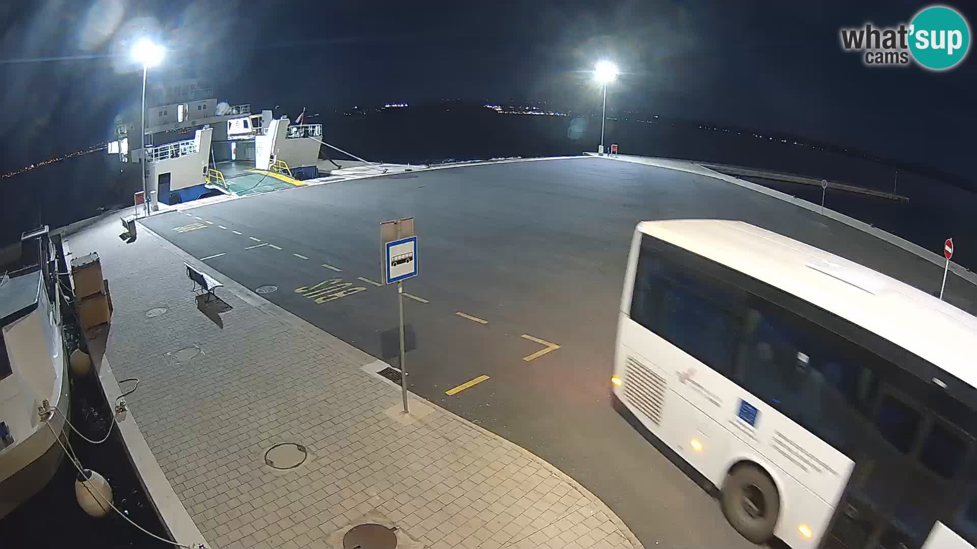 Tkon Live cam – ferry – Dalmatia – Croatia