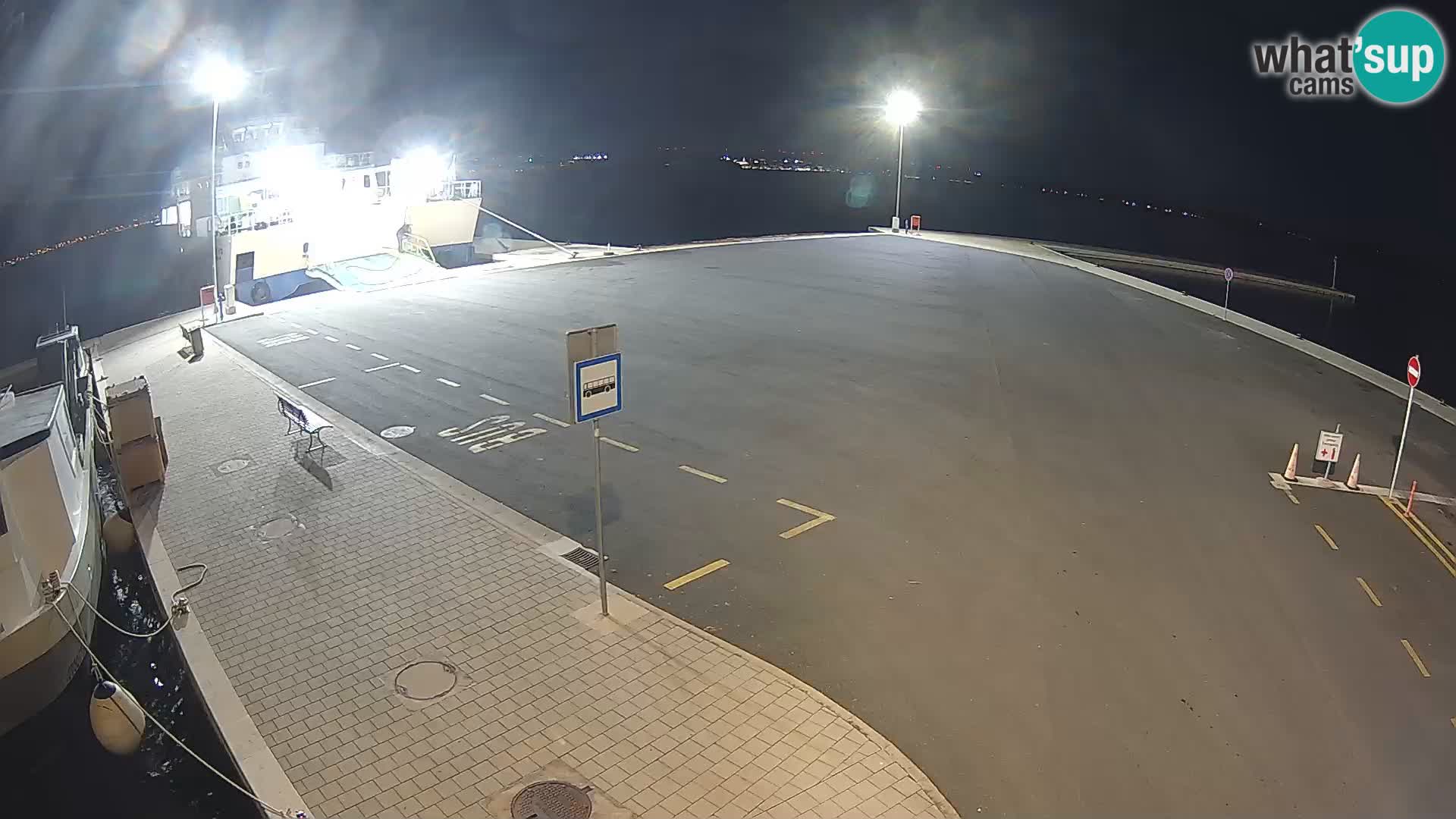 Tkon Live cam – ferry – Dalmatia – Croatia