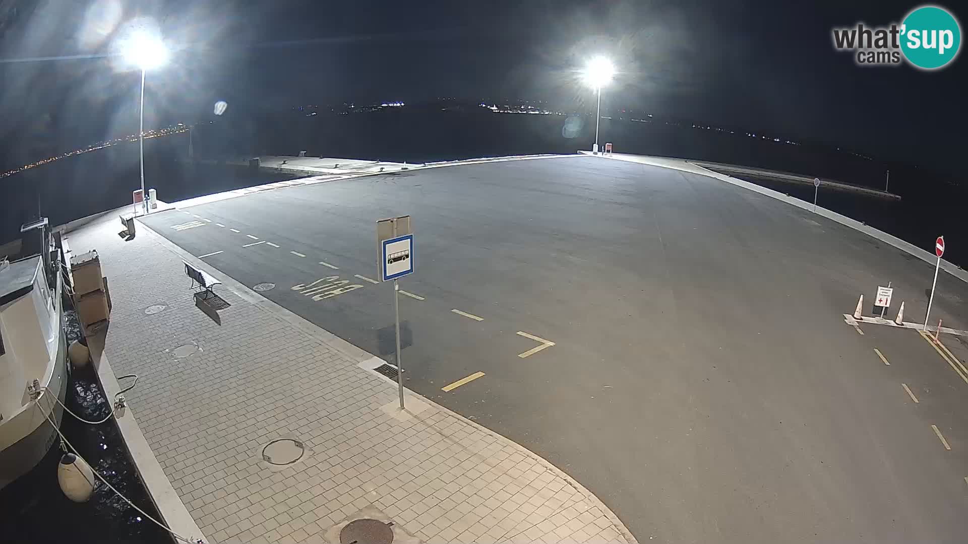 Tkon camera en vivo – Transportar – Dalmacia – Croacia