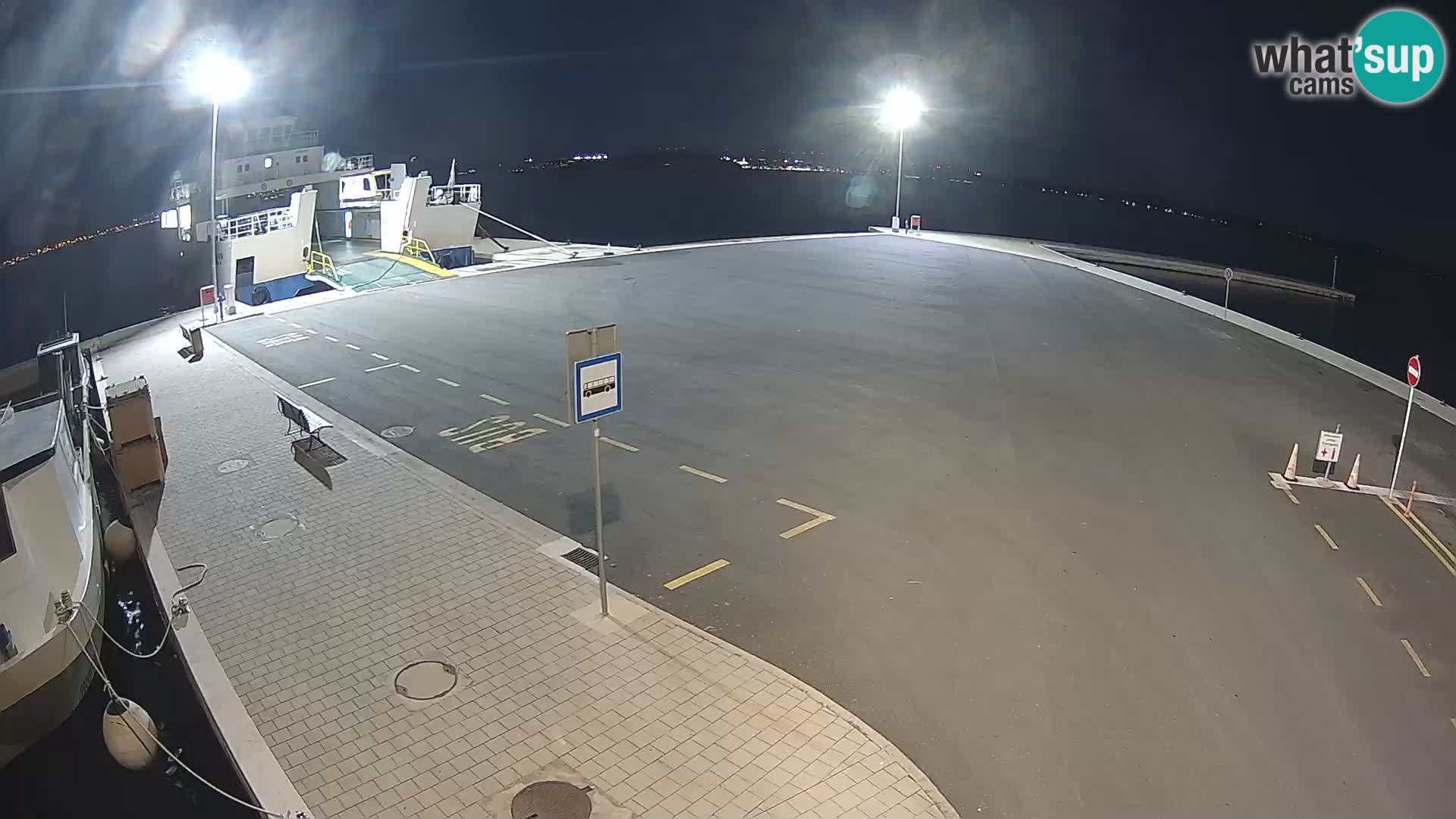 Tkon Live cam – ferry – Dalmatia – Croatia