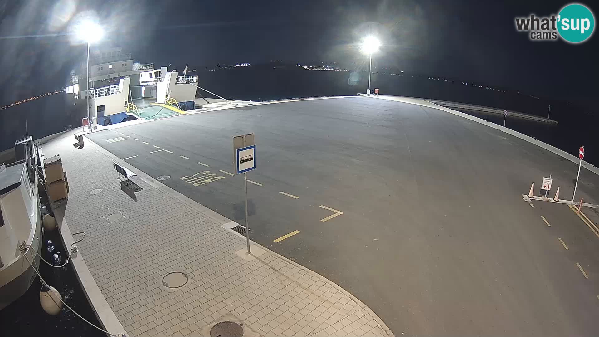 Tkon Live cam – ferry – Dalmatia – Croatia