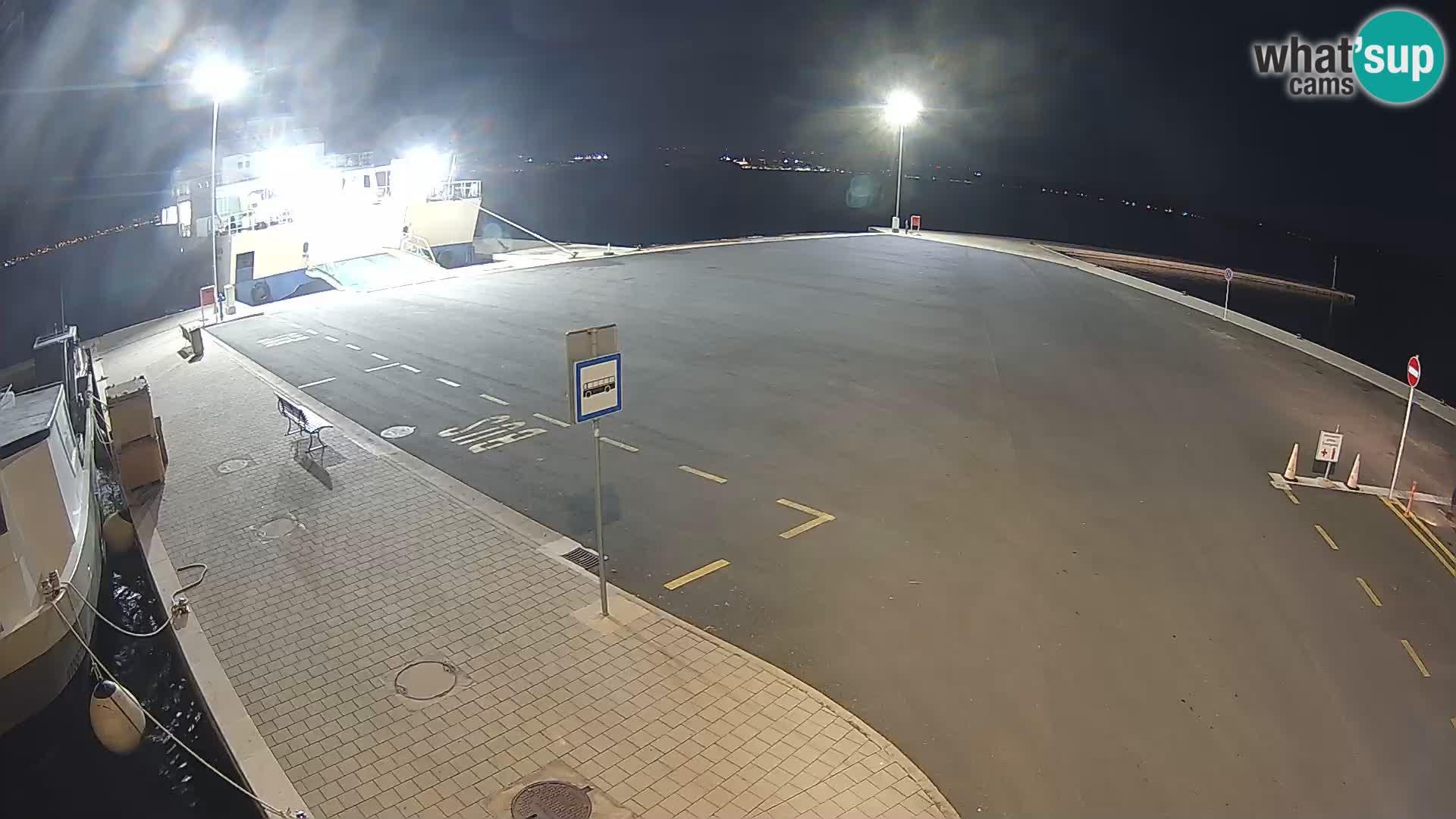 Tkon Live cam – ferry – Dalmatia – Croatia