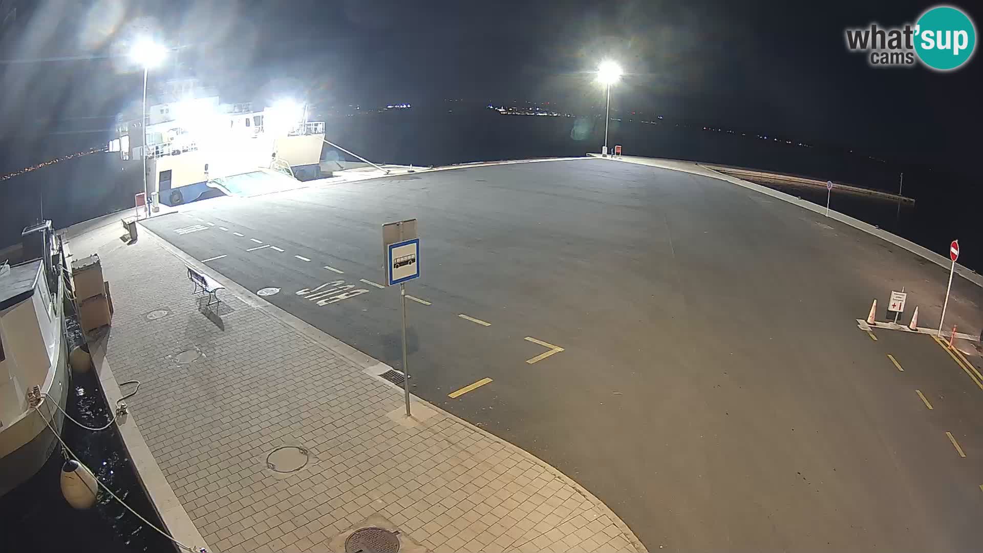 Tkon Live cam – traghetto – Dalmazia – Croazia