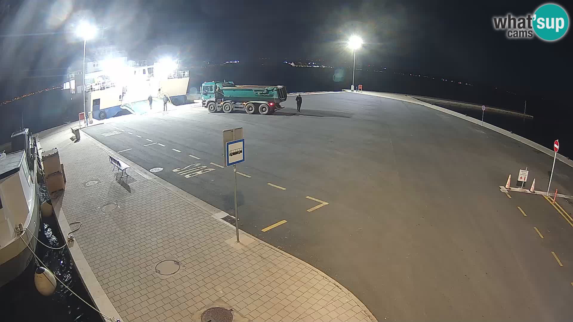 Tkon Live cam – traghetto – Dalmazia – Croazia