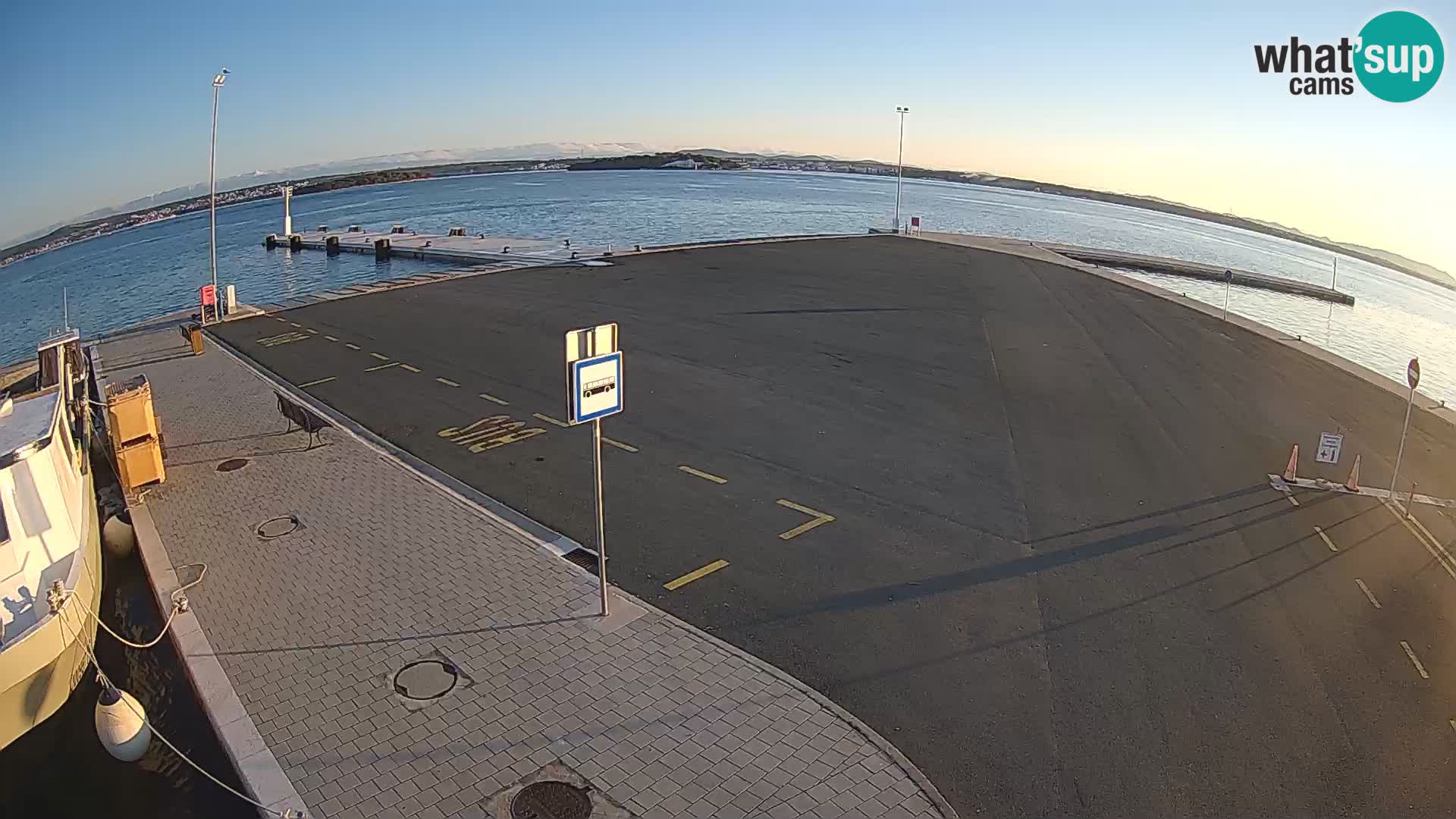 Tkon Live cam – ferry – Dalmatia – Croatia